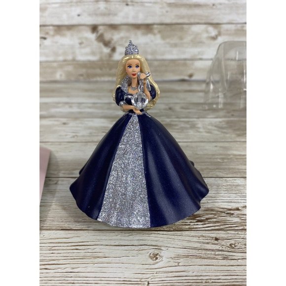 Vtg 1999 Hallmark Keepsake - Barbie As The Millennium Princess Ornament Y2K - Picture 16 of 16